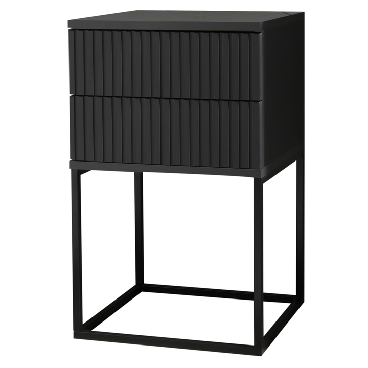 Sconto Noční stolek ERYNO 2 grafitová