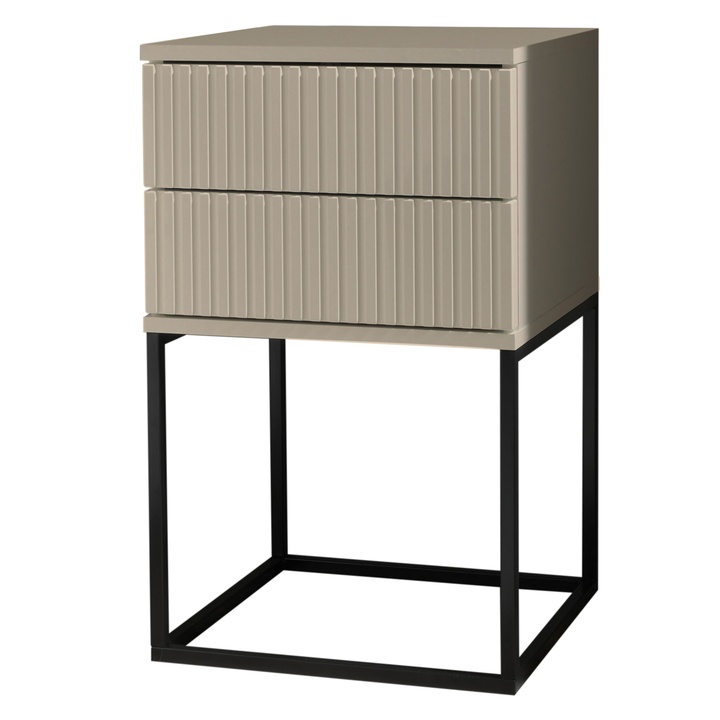 Sconto Noční stolek ERYNO 2 kašmírová