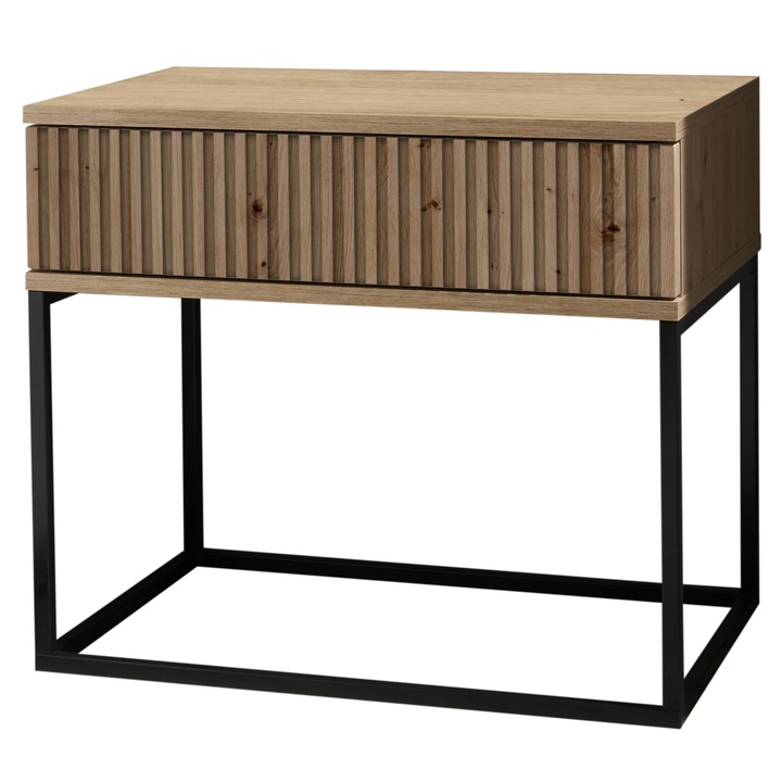 Sconto Noční stolek ERYNO 3 dub artisan