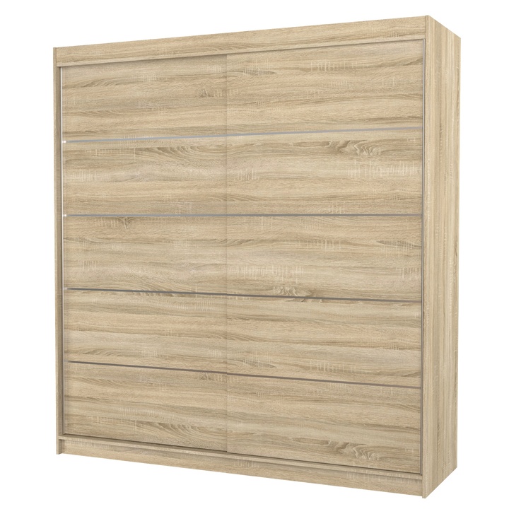 Sconto Šatní skříň ESMA dub sonoma