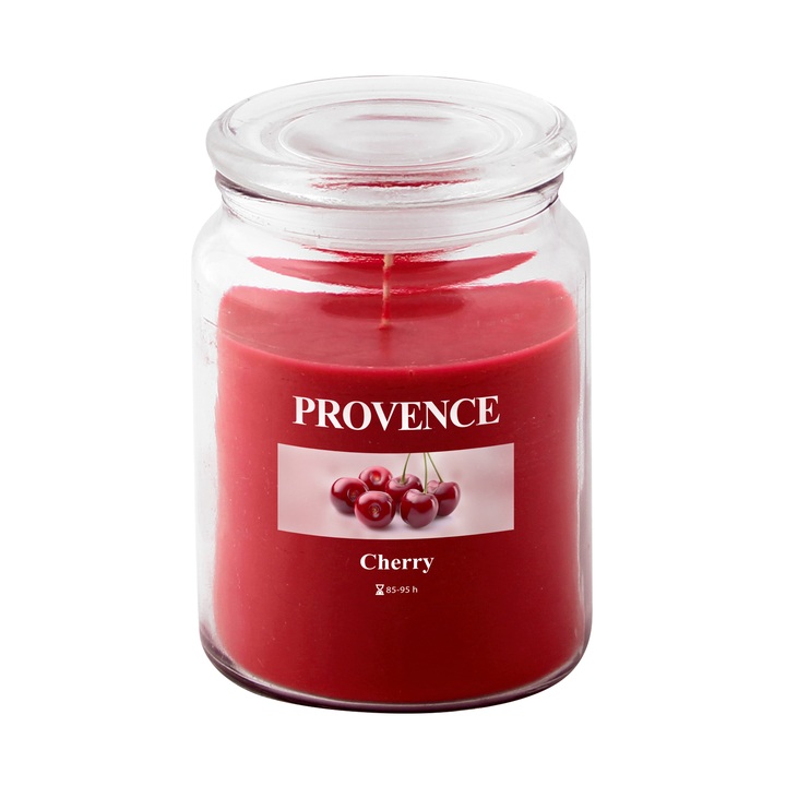 Sconto Vonná svíčka s víčkem ESME třešeň, 510 g