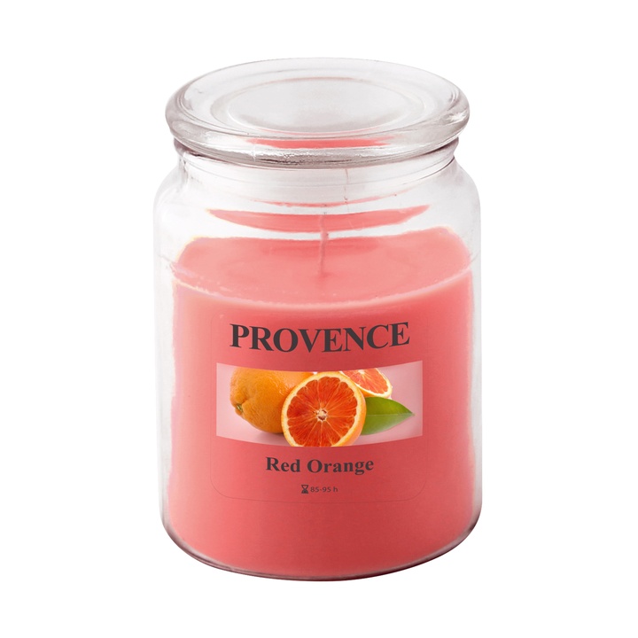 Sconto Vonná svíčka s víčkem ESME pomeranč, 510 g
