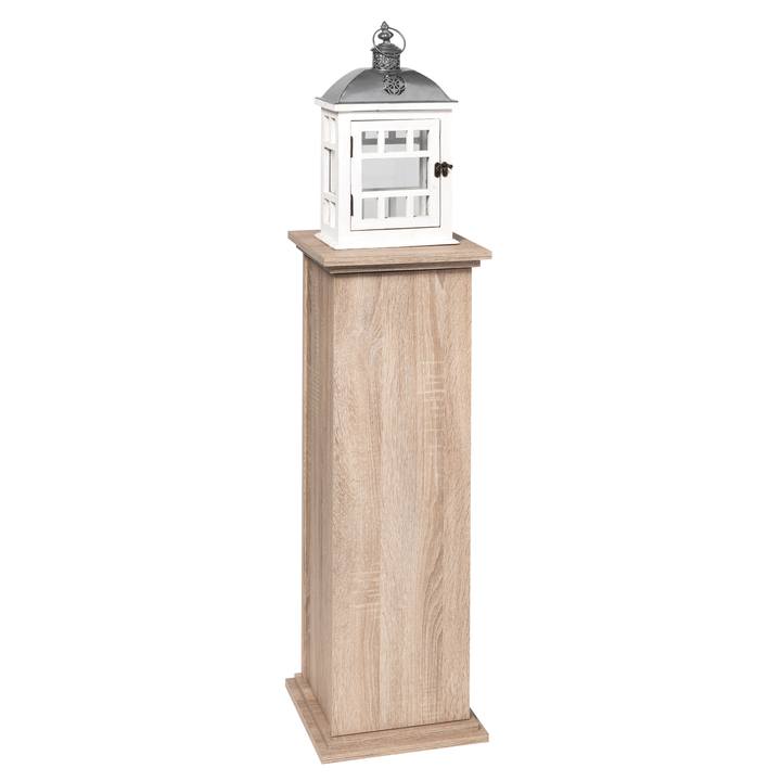 Sconto Odkládací stolek ESSEX 2 dub sonoma