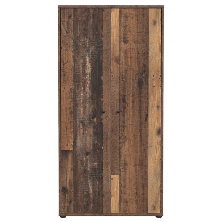 Sconto Policová skříň ESTERIA 1 staré dřevo