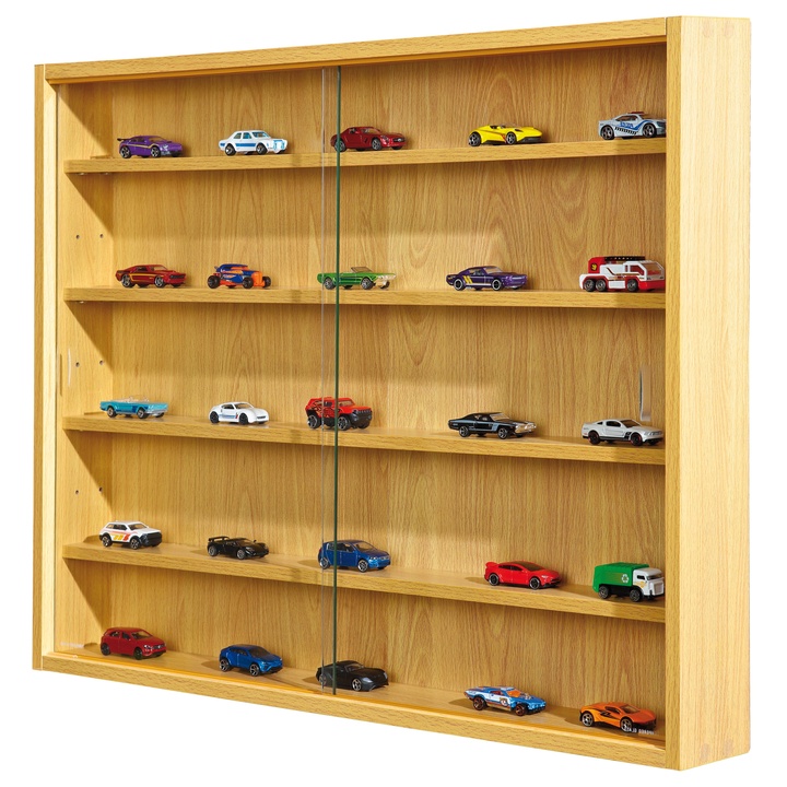 Sconto Nástěnná vitrína EVŽEN buk