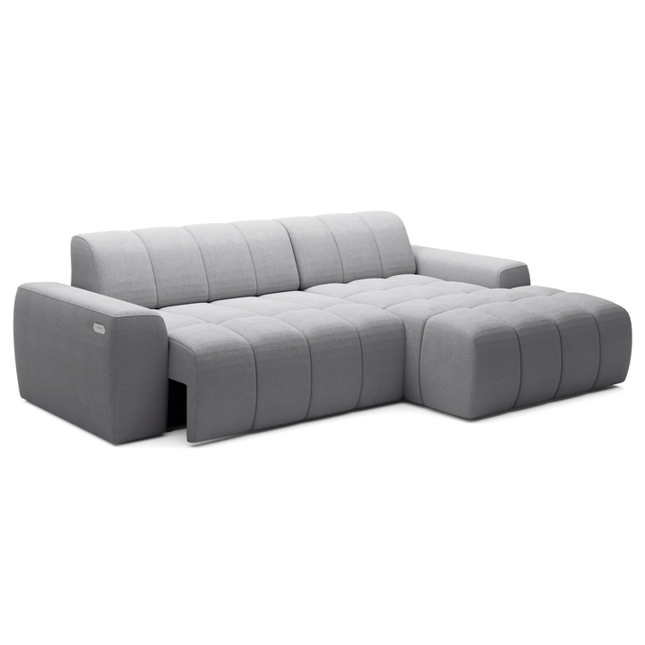 Sconto Sedací souprava FABO S F pravá, světle šedá