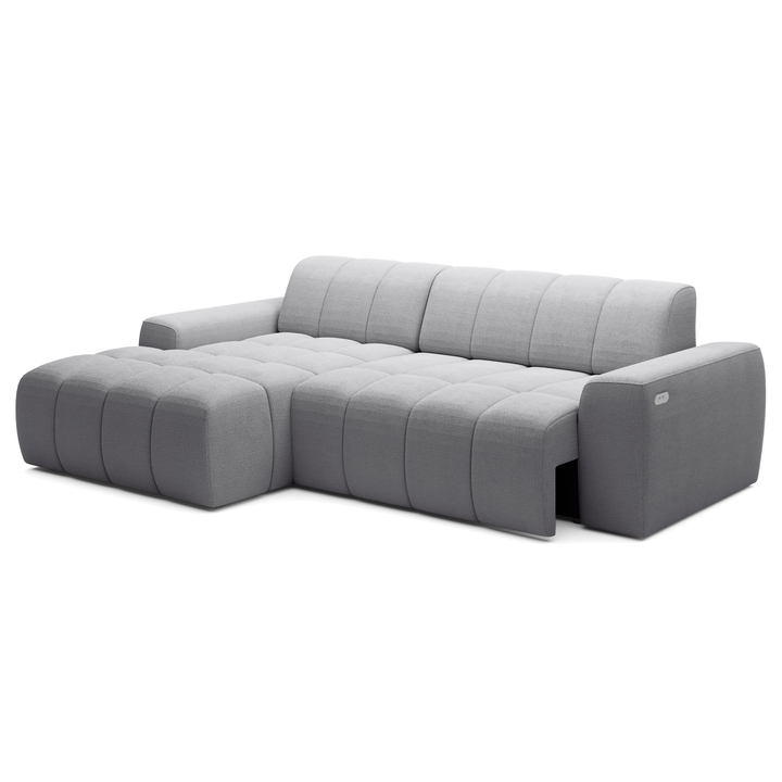 Sconto Sedací souprava FABO S F levá, světle šedá