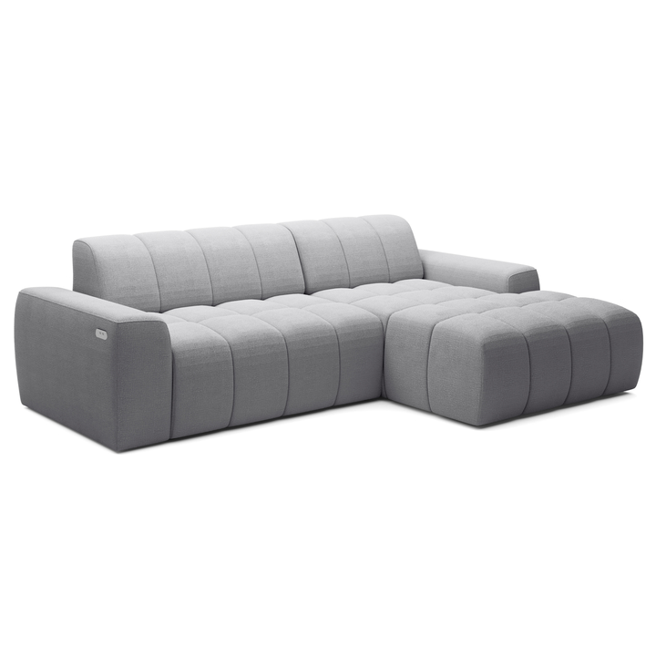 Sconto Sedací souprava FABO S F pravá, světle šedá