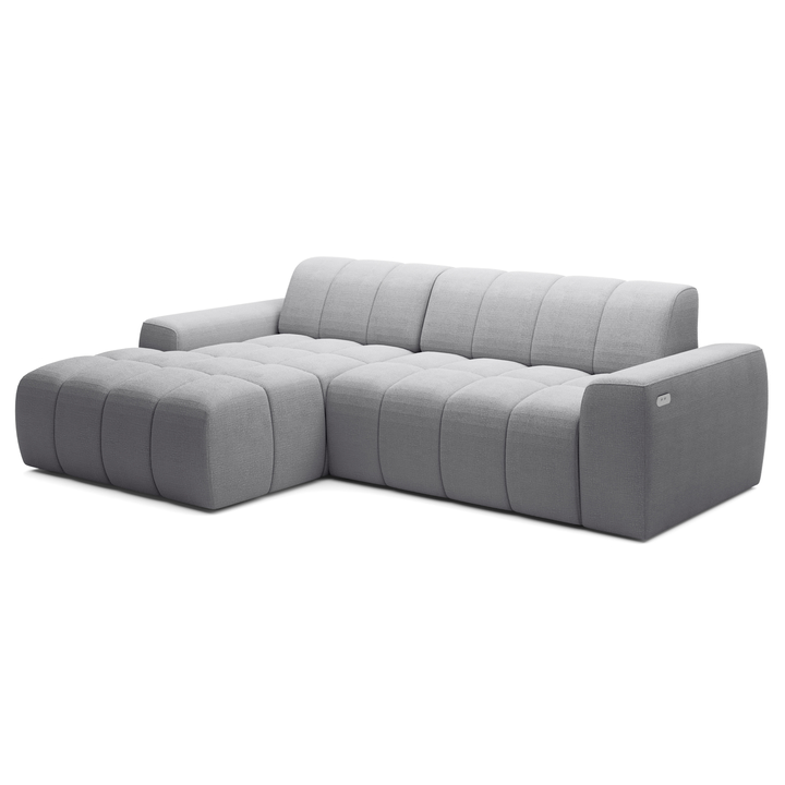 Sconto Sedací souprava FABO S F levá, světle šedá
