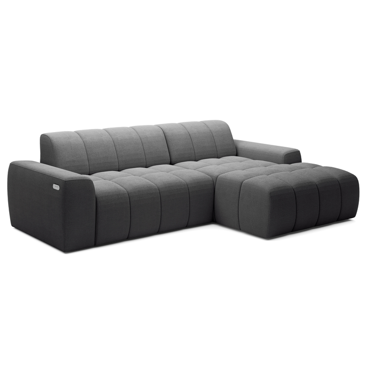 Sconto Sedací souprava FABO S F pravá, grafitová