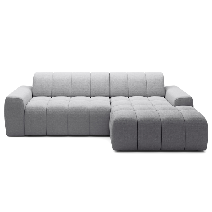 Sconto Sedací souprava FABO S pravá, světle šedá