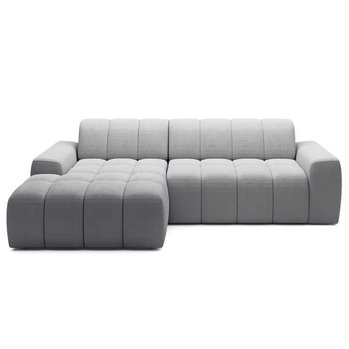 Sconto Sedací souprava FABO S levá, světle šedá