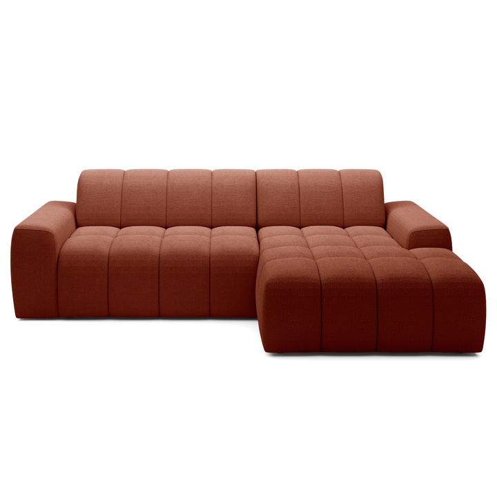 Sconto Sedací souprava FABO S pravá, oranžová