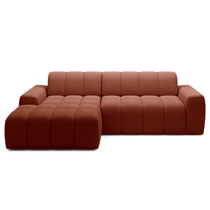 Sconto Sedací souprava FABO S levá, oranžová