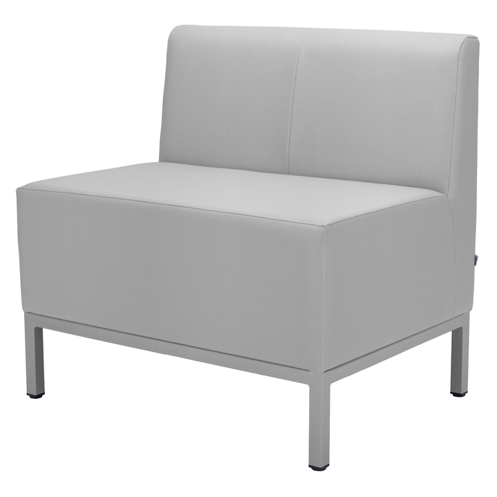 Sconto Čalouněná lavice FADDEN 1 šedá