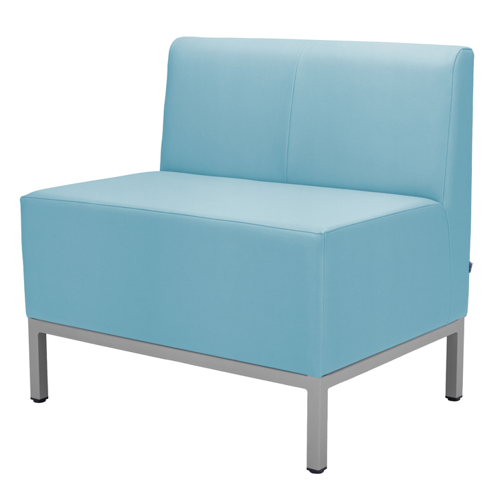 Sconto Čalouněná lavice FADDEN 1 světle modrá