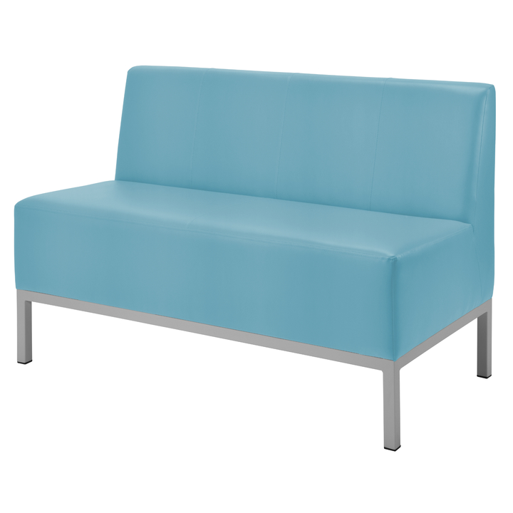 Sconto Čalouněná lavice FADDEN 2 světle modrá