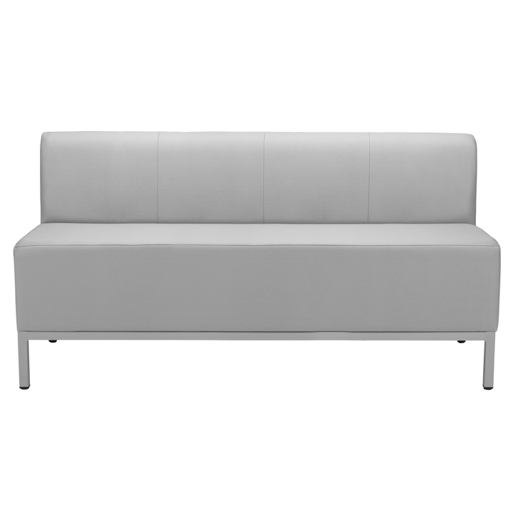 Sconto Čalouněná lavice FADDEN 3 šedá