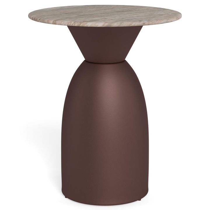 Konferenční stolek FERROL 1 šedá/bronzová 1