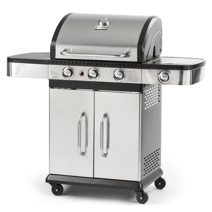 Sconto Zahradní gril FIELDMANN FZG 3011 stříbrná/černá