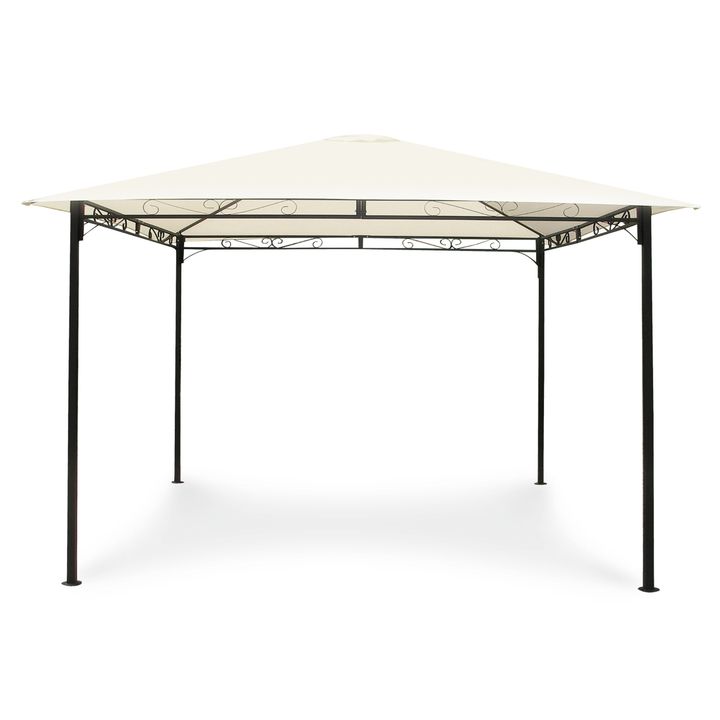 Sconto Zahradní altán FIELDMANN krémová/černá