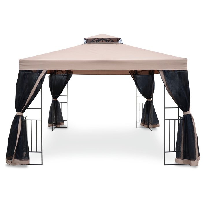 Sconto Zahradní altán FIELDMANN béžová/černá