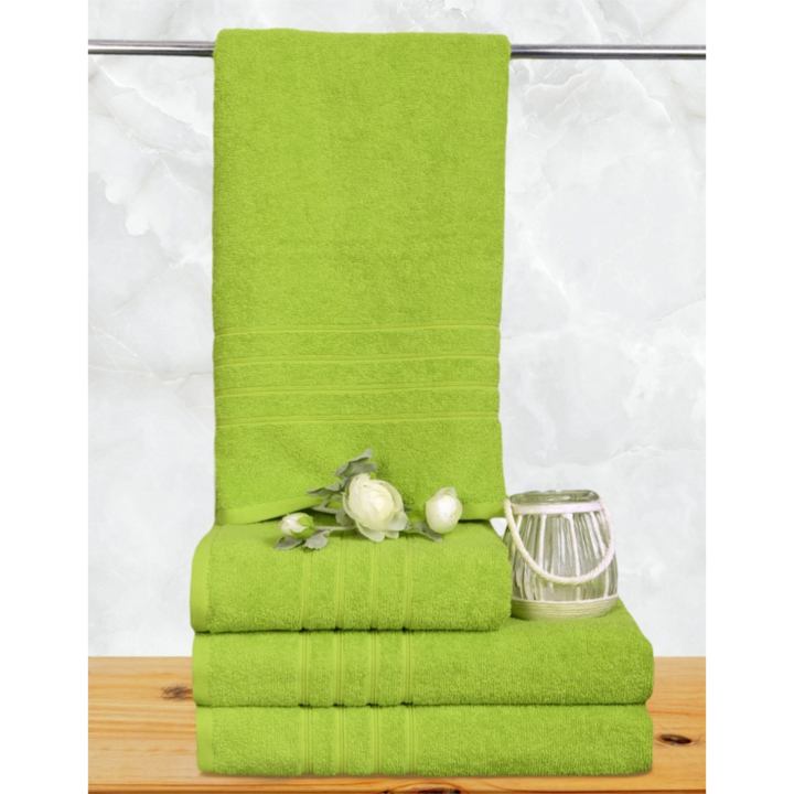 Sconto Ručník FINER zelená, 50x95 cm