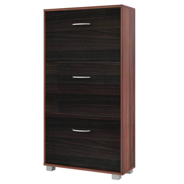 Botník  FLAPS wenge/černá 1