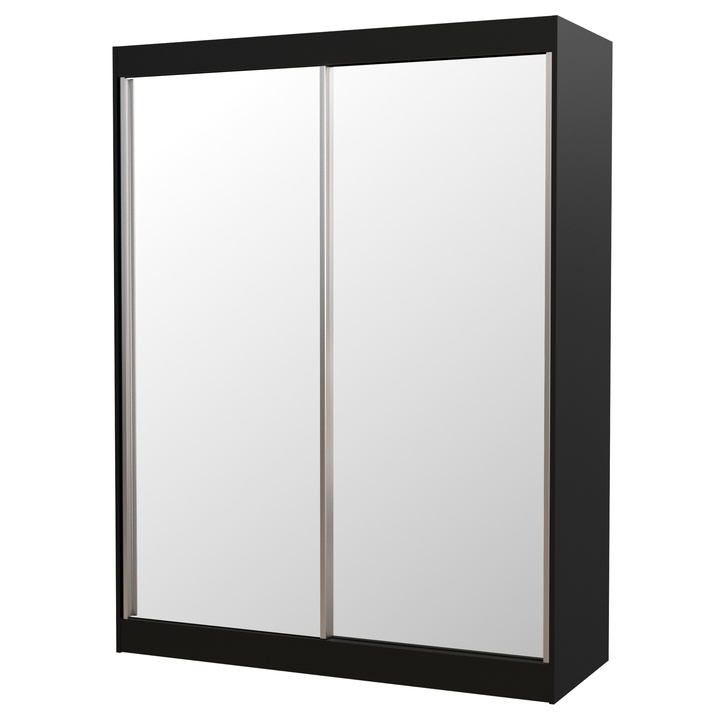Sconto Šatní skříň FLAVIE černá