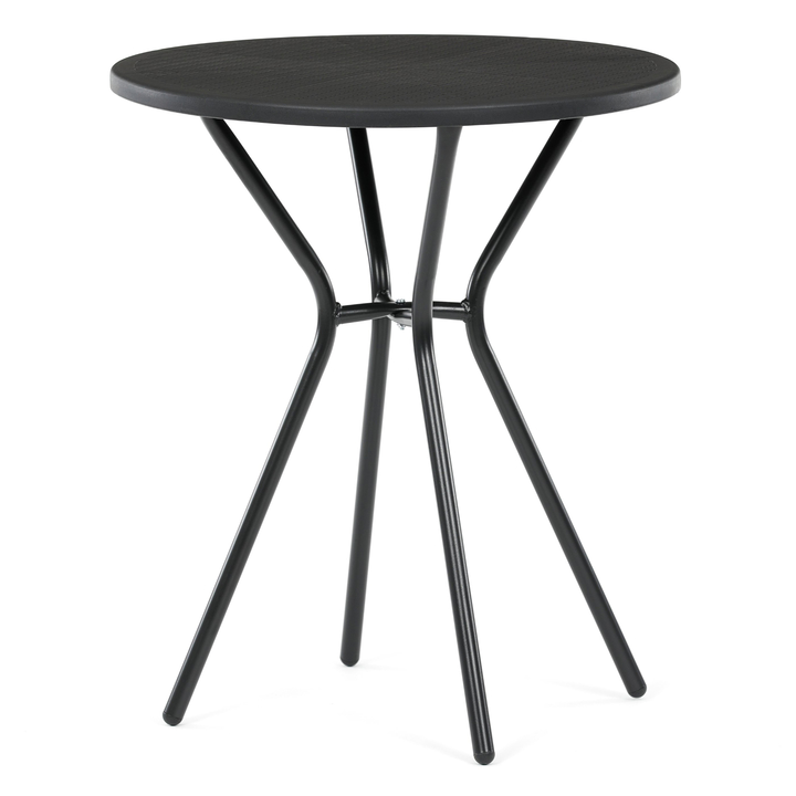 Sconto Zahradní stůl FLORINE černá