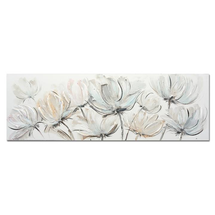 Obraz na plátně FLOWER L 120x40, motiv květiny 1