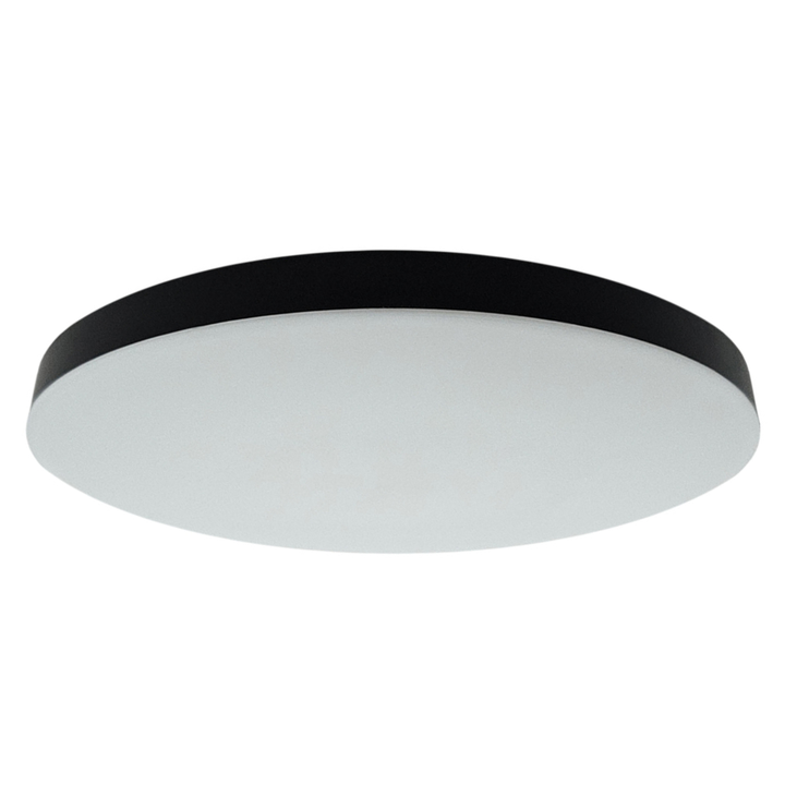 Sconto Stropní svítidlo FLUME 2 černá, průměr 23 cm