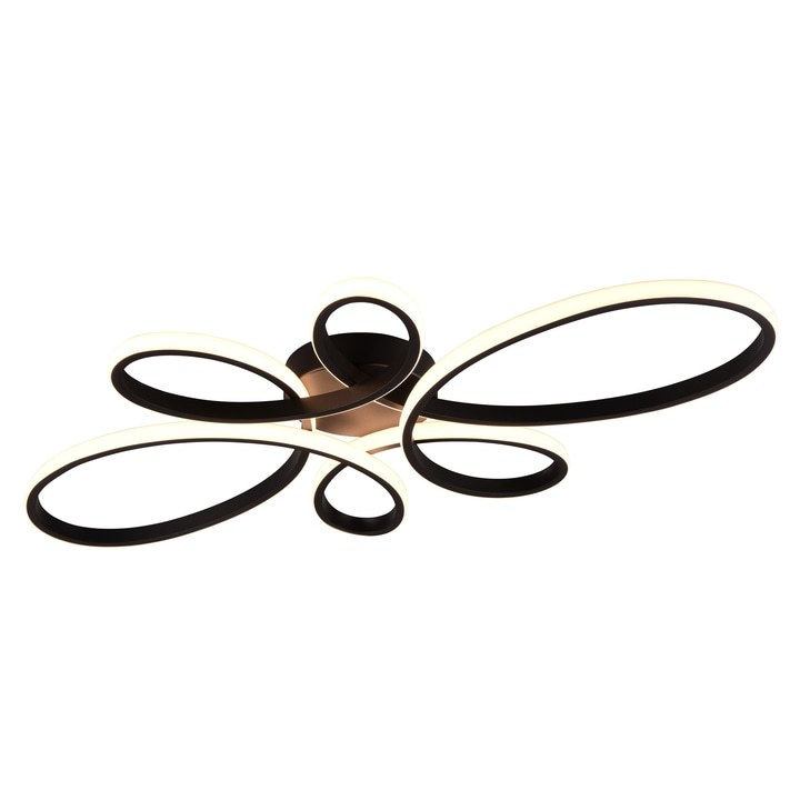 Stropní svítidlo FLY černá 1