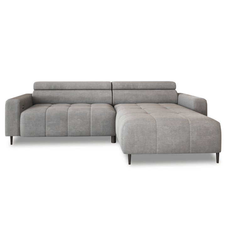 Sconto Sedací souprava FONSO S pravá, šedá