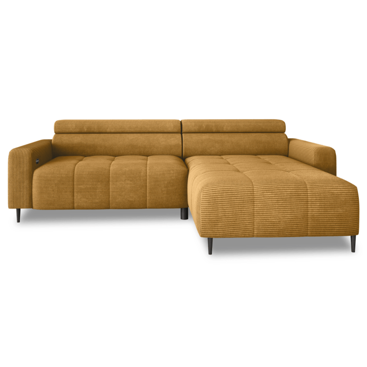 Sconto Sedací souprava FONSO S pravá, hořčicová