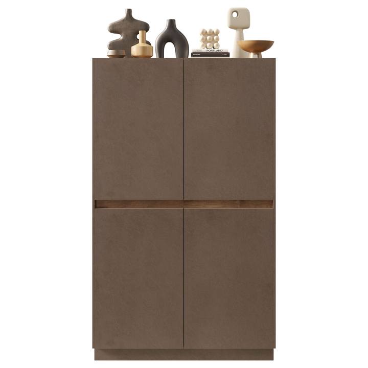 Sconto Komoda  FONTOSY 4 černohnědá/ořech