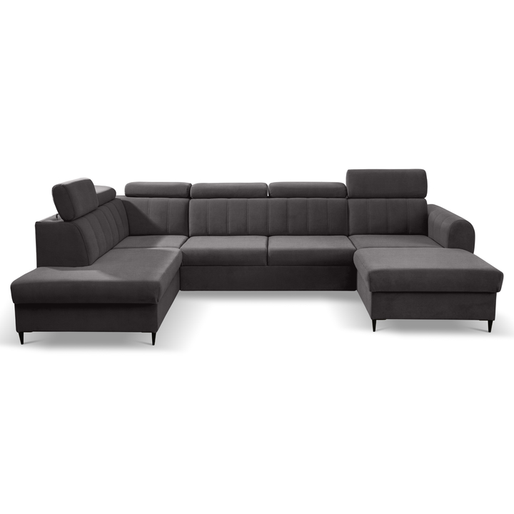 Sconto Sedací souprava FORIO MAXI levá, šedá