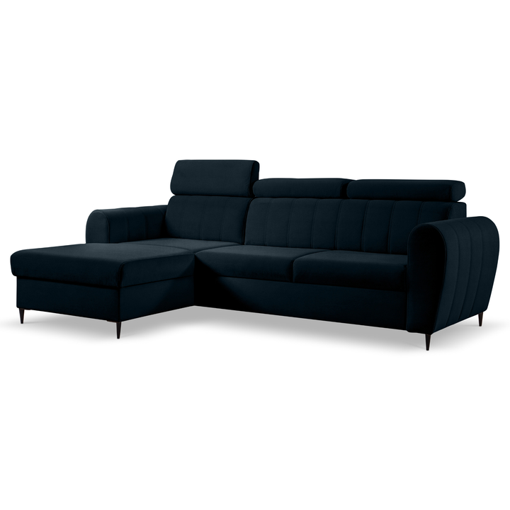 Sconto Sedací souprava FORIO levá, tmavě modrá