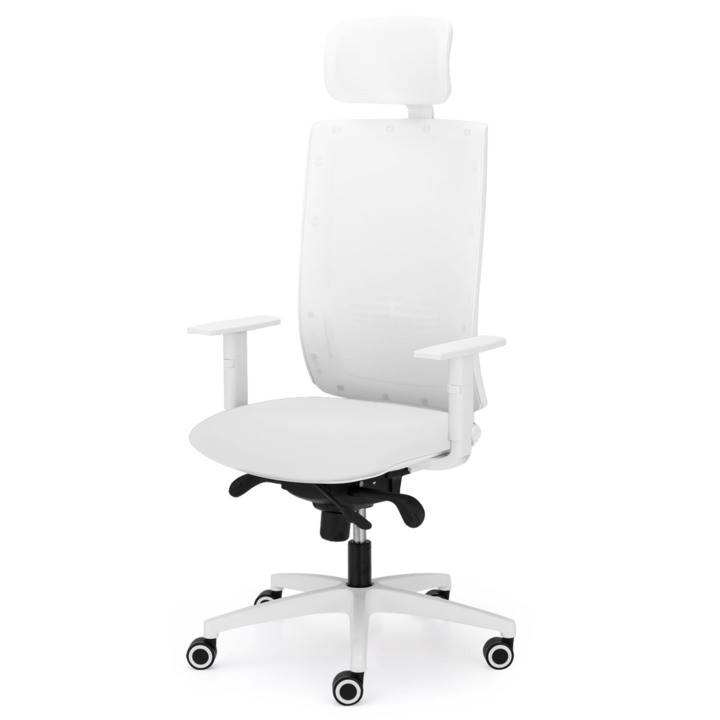 Sconto Lékařská židle FRAJ bílá