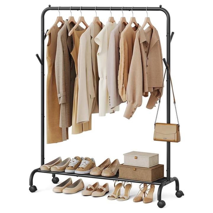 Stojan na šaty FRAME černá 1