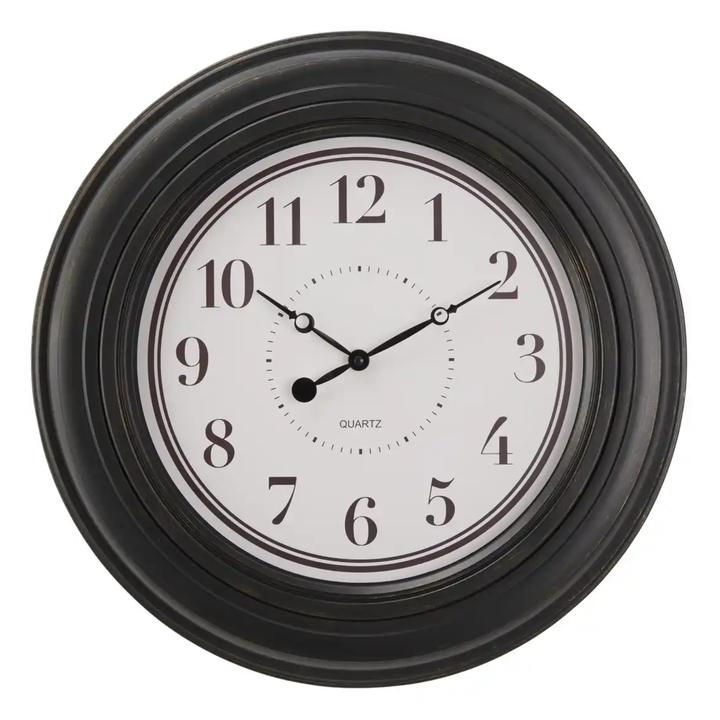 Nástěnné hodiny FRANCESCA bílá/černá, ⌀ 51 cm 1