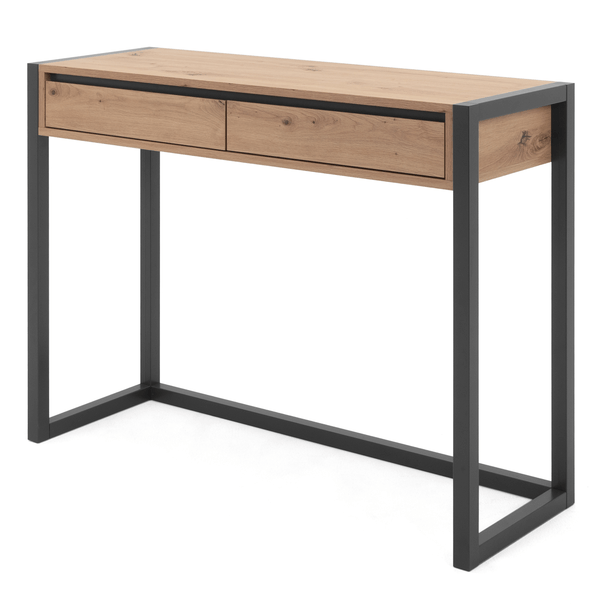 Sconto Konzolový stolek FREDDIE 44 dub artisan/antracitová