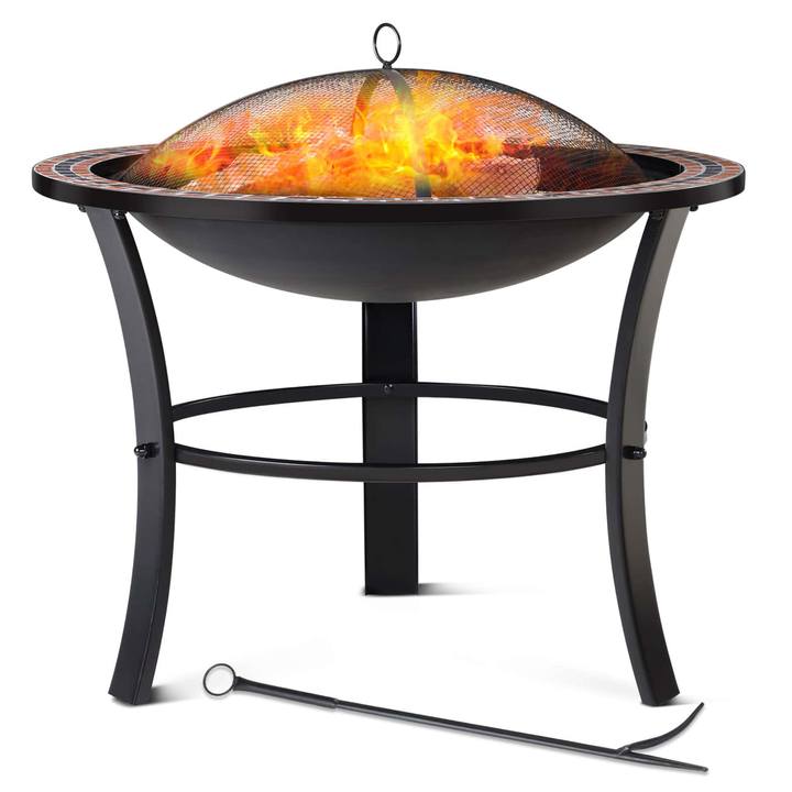 Sconto Ohniště FUOCO černá