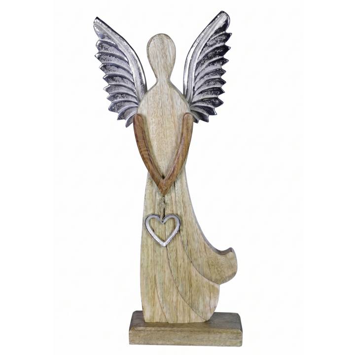 Dřevěný anděl GABRIEL výška 36 cm 1