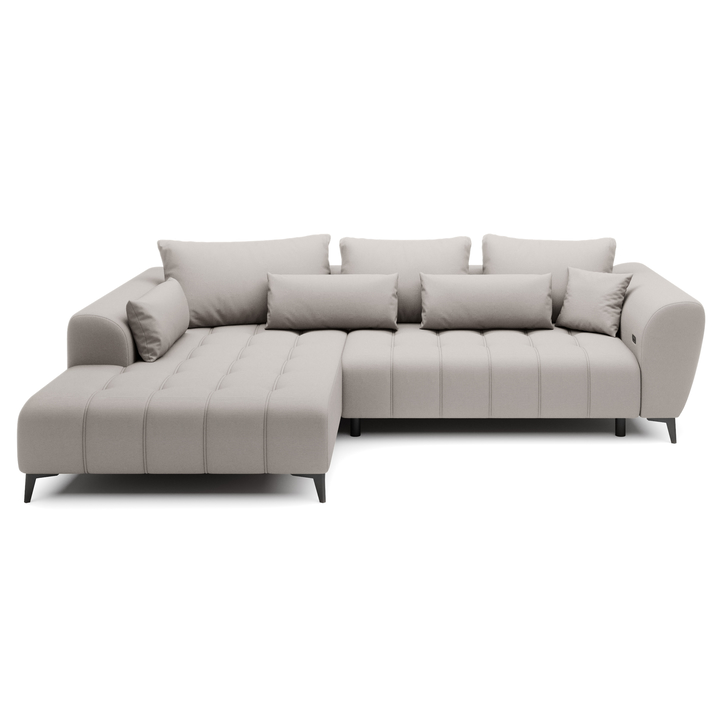 Sconto Sedací souprava GABRIS levá, šedá