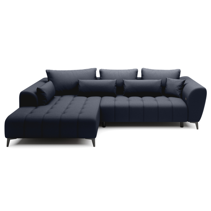 Sconto Sedací souprava GABRIS levá, tmavě modrá