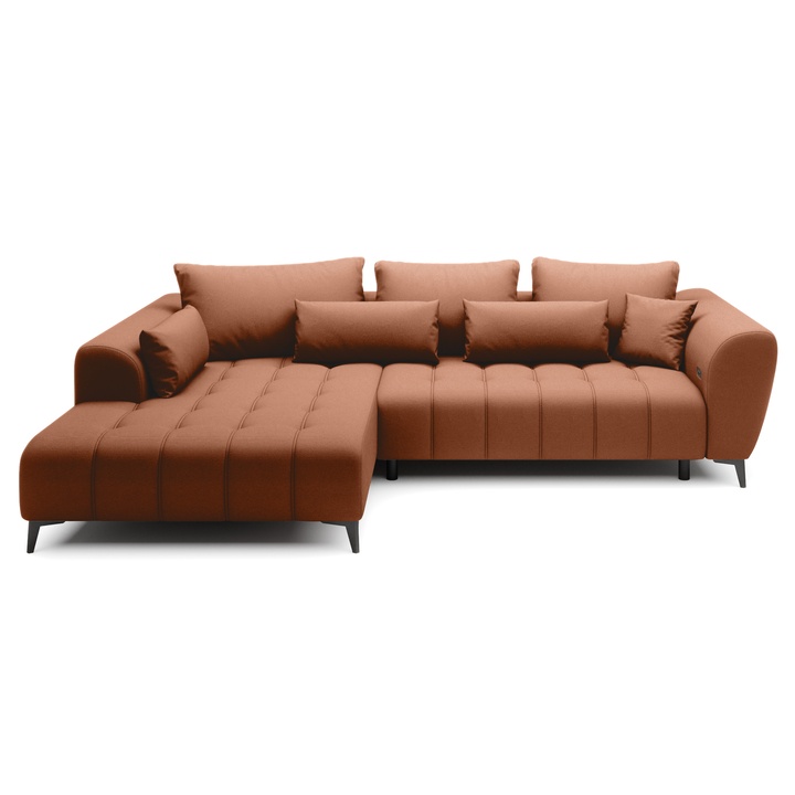 Sconto Sedací souprava GABRIS levá, terakota