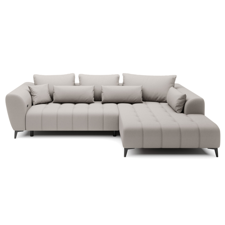 Sconto Sedací souprava GABRIS pravá, šedá