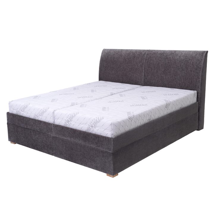 Sconto Postel  GALA XL šedá, 160x200 cm, bez matrace