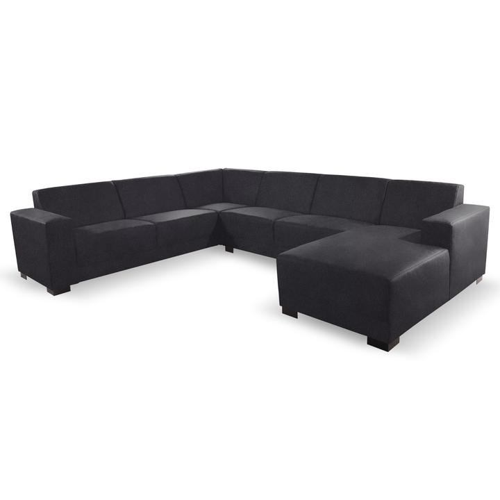 Sconto Sedací souprava GALAXY XL levá, černá